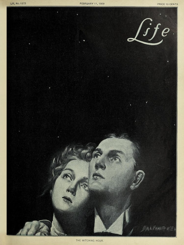 1909 Cover Of Life Magazine, "The Witching Hour"