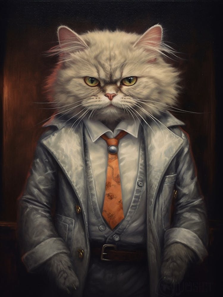 Gangster Cat Selkirk Rex 2