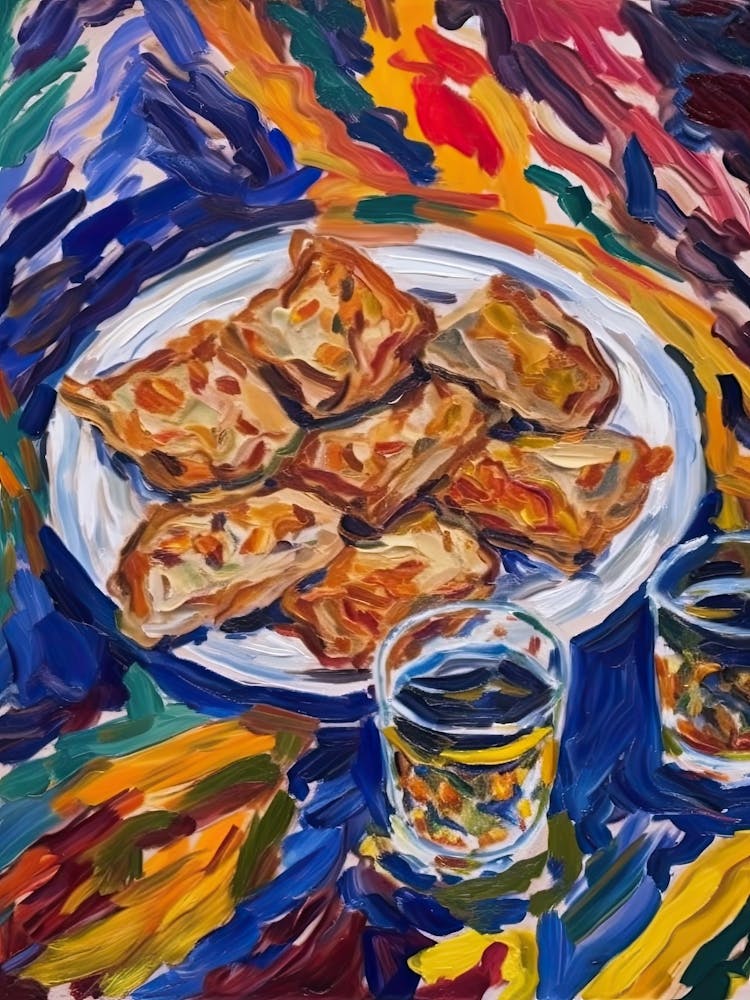 Baklava Painting 3