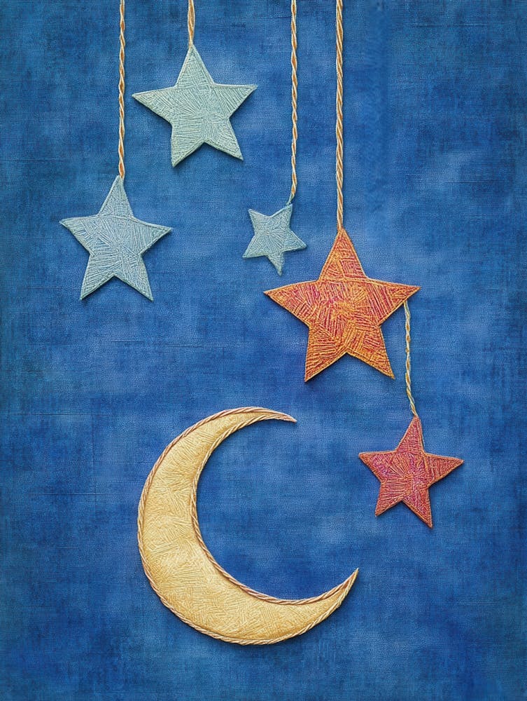 Moon And Stars 5