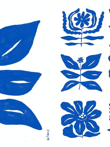 Blue Flower Collection 7