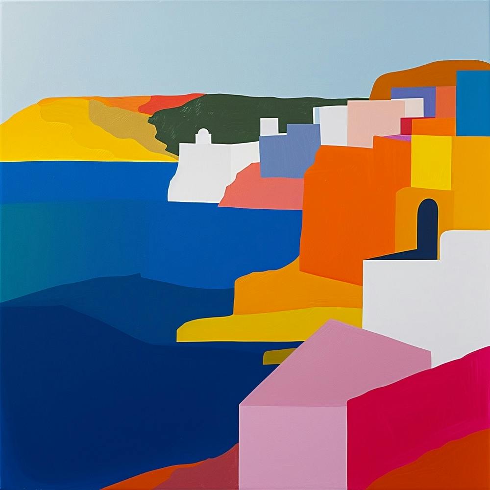 Abstract Travel Collection Greece 6