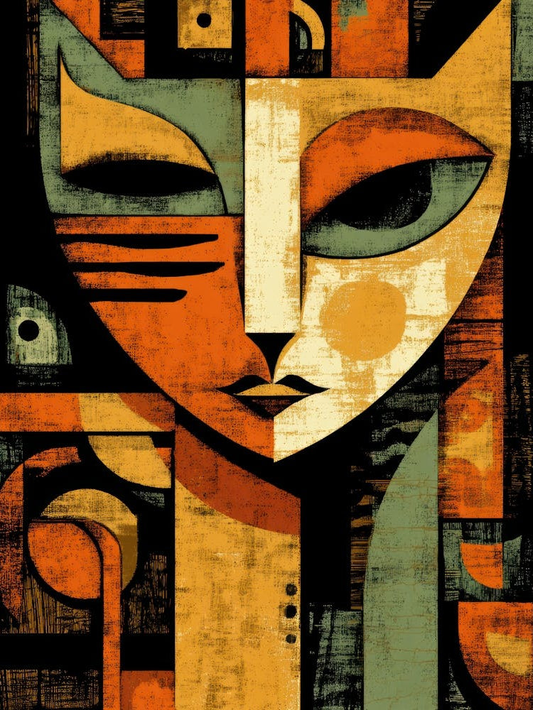 Abstract Cat 25