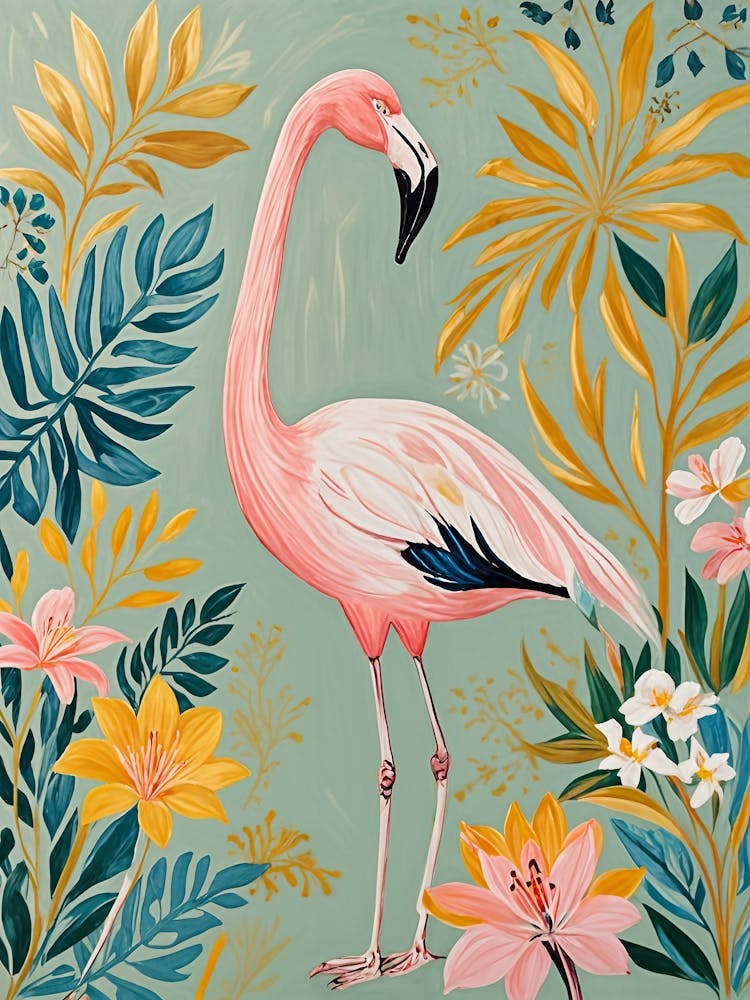 Flamant Rose Tropical