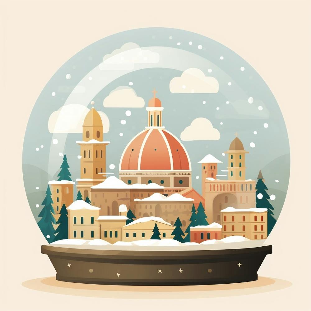 Florence Italy 1 Snowglobe