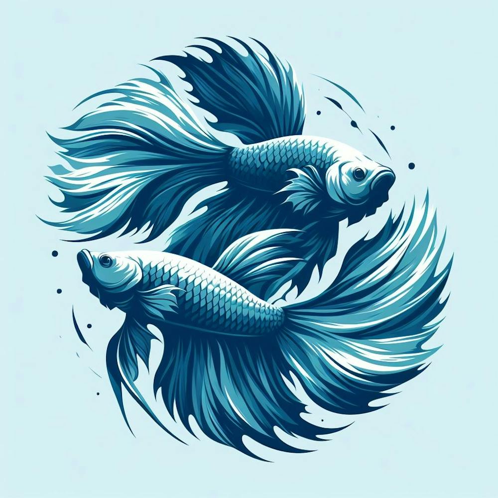 Siamese Betta Fish 1
