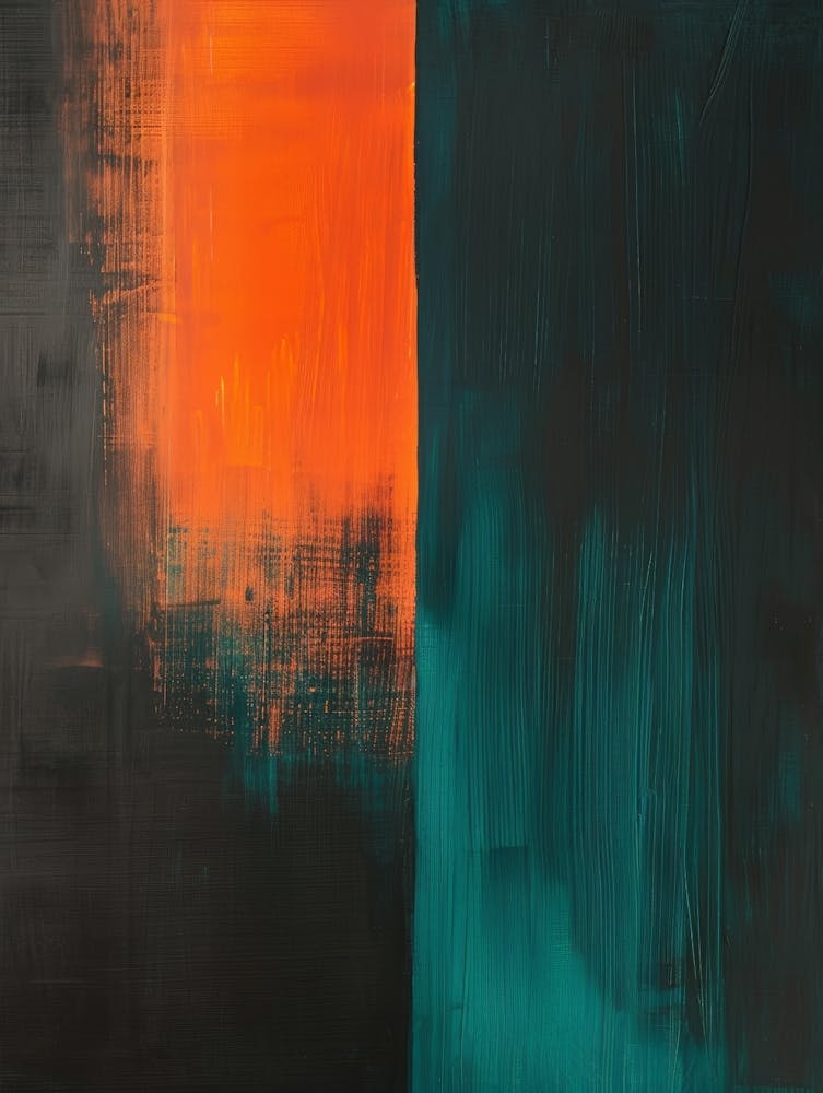 Orange und Schwarz 1