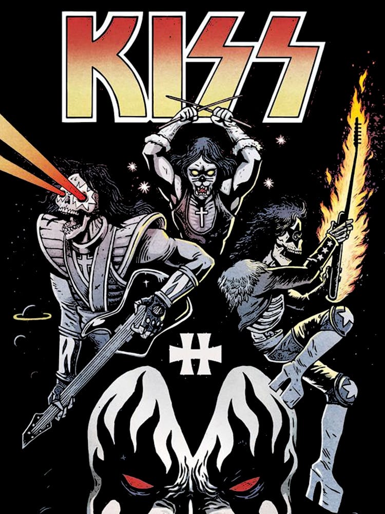 Kiss rock band