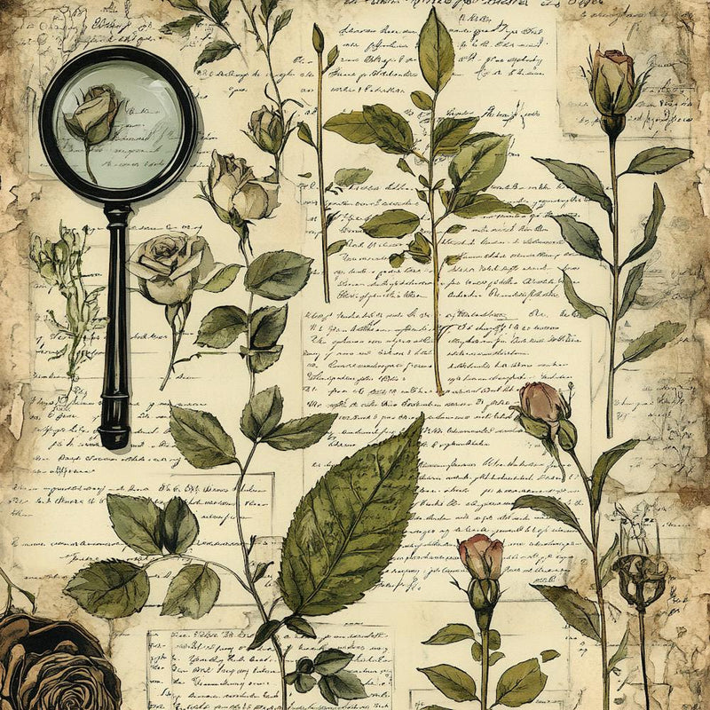 Vintage Herbarium Of Love 7