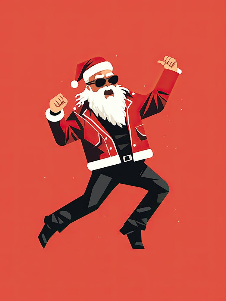 Santa Claus Dancing 14
