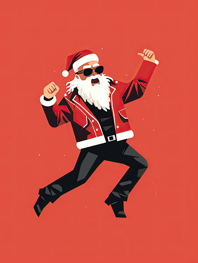 Santa Claus Dancing 14