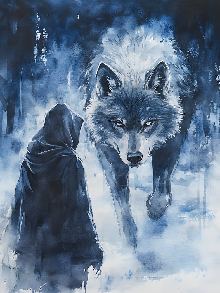 Stunning Lone Wolf and a Man 1