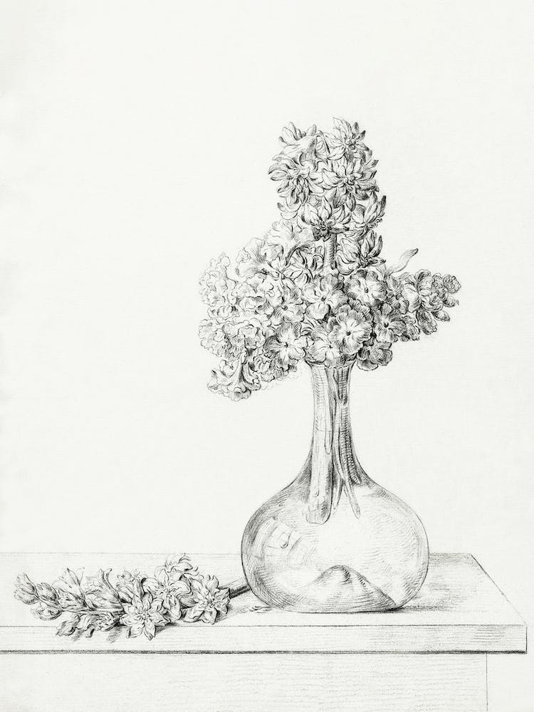 Flowers In A Vase, Jean Bernard