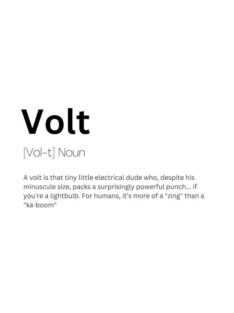 Volt Definition Meaning
