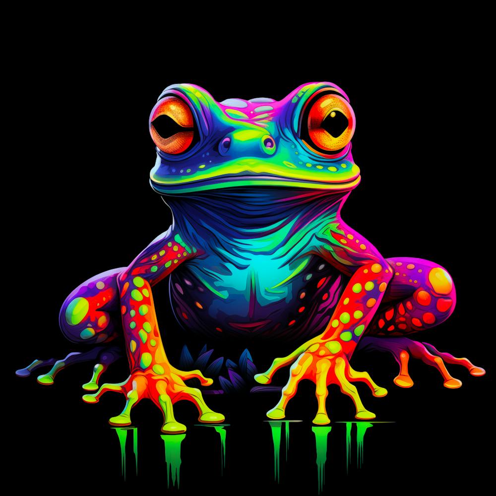 Neon Frog