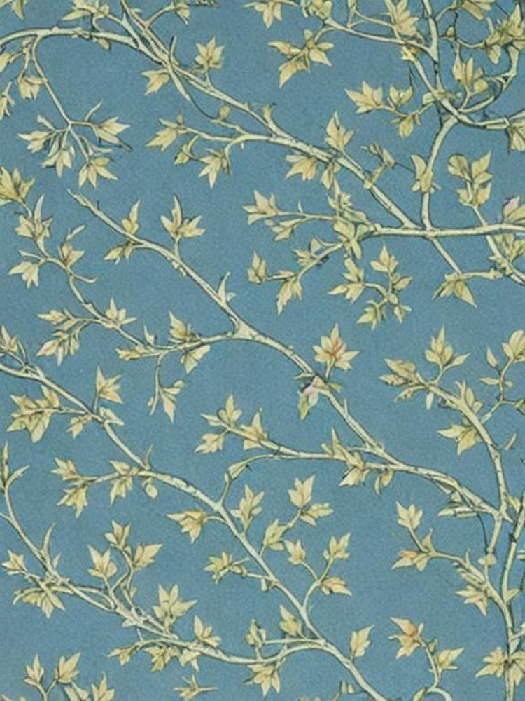 Northern Red Oak tree Vintage Botanical