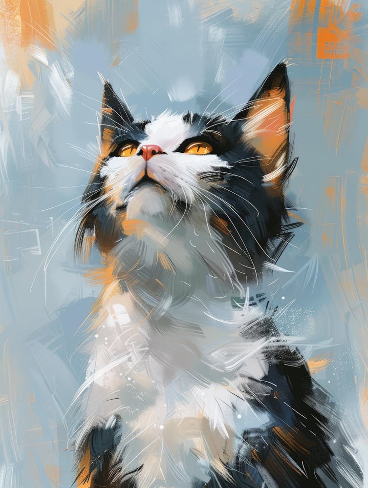 Cat Painting 11