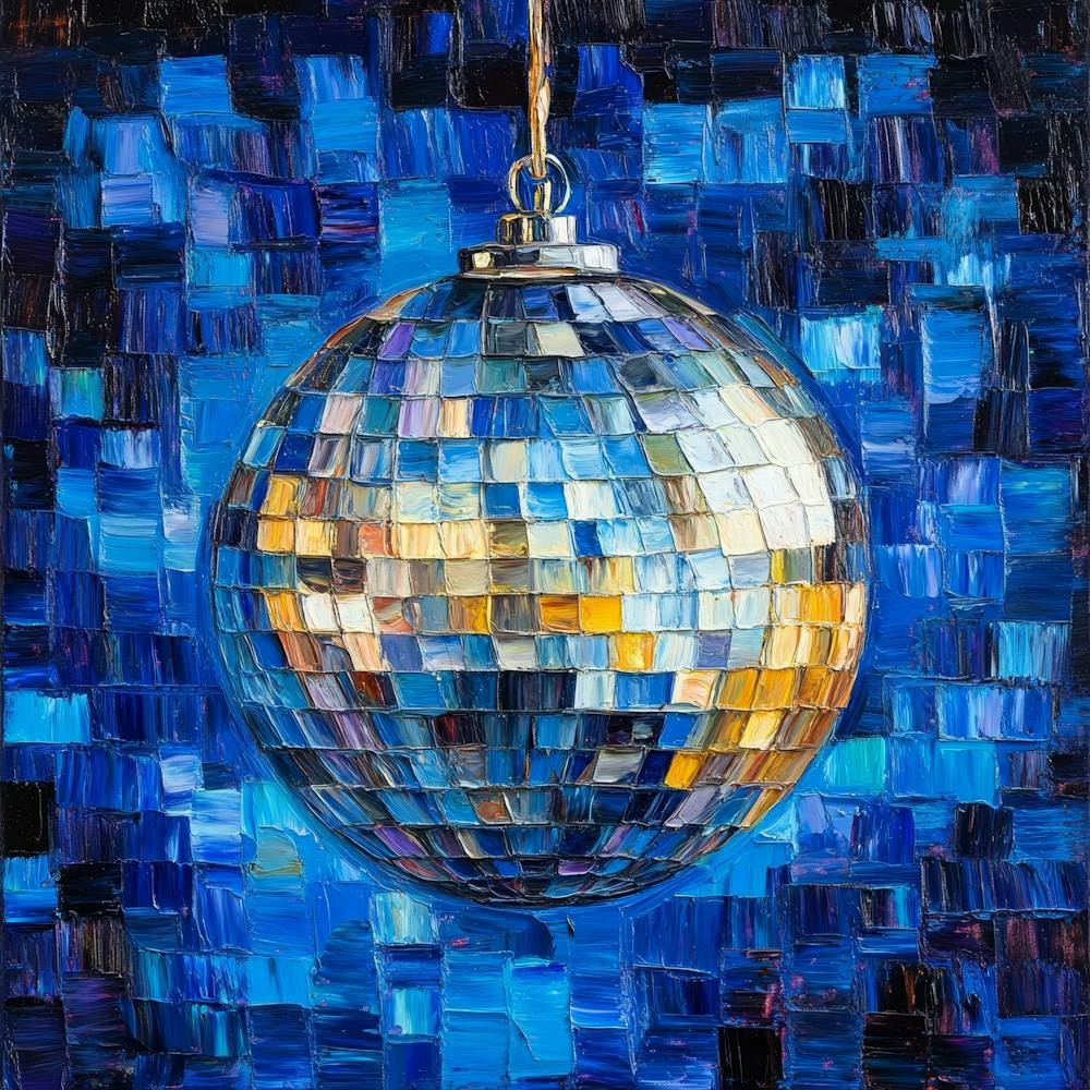 Disco Ball Art 43