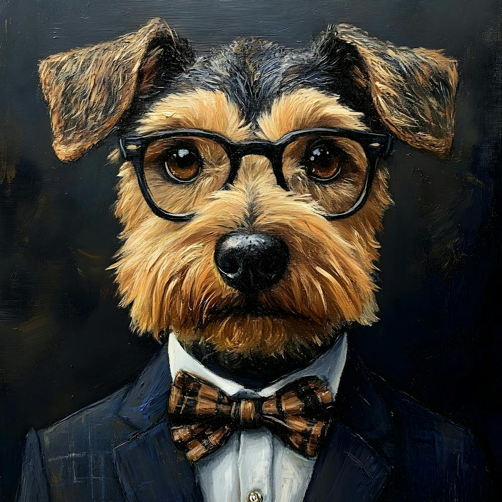 This Airedale Is All Business 6