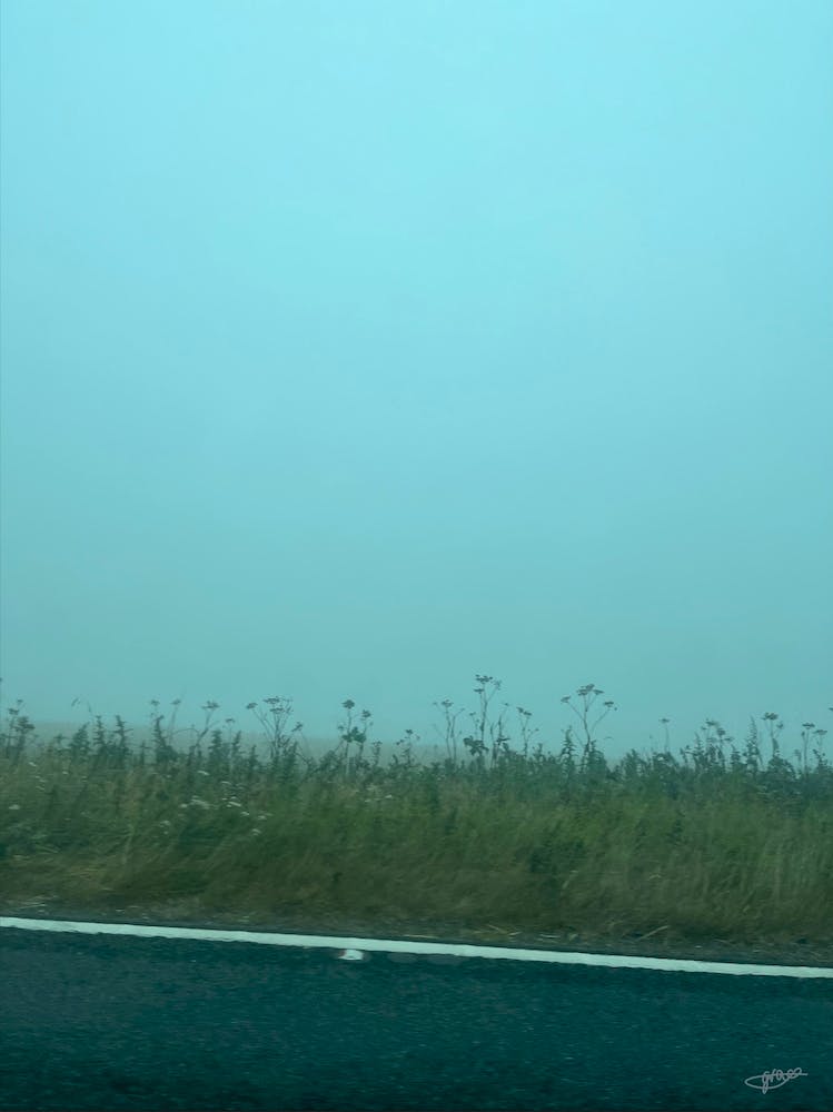 Foggy Day On To Mount Washington