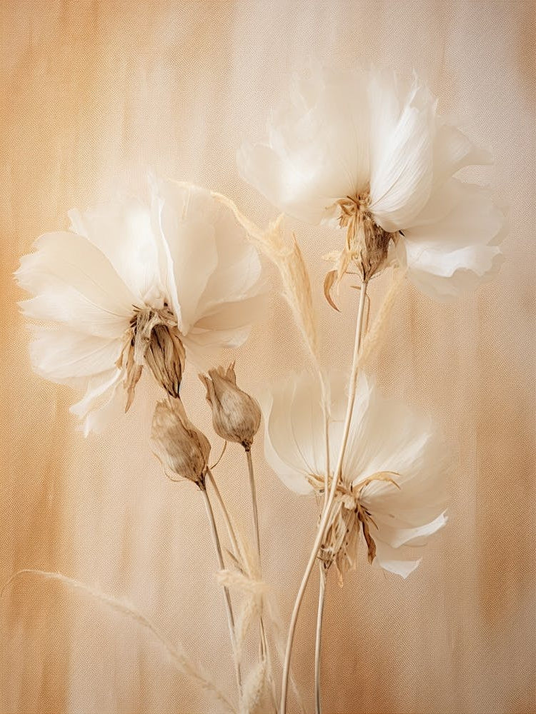 Boho Dried Flowers Peacock Flower 1