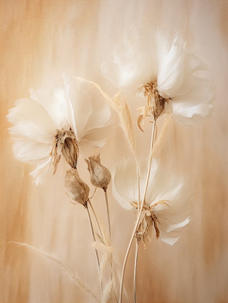 Boho Dried Flowers Peacock Flower 1