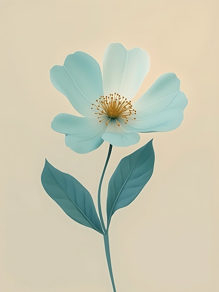 Blue Flower 1