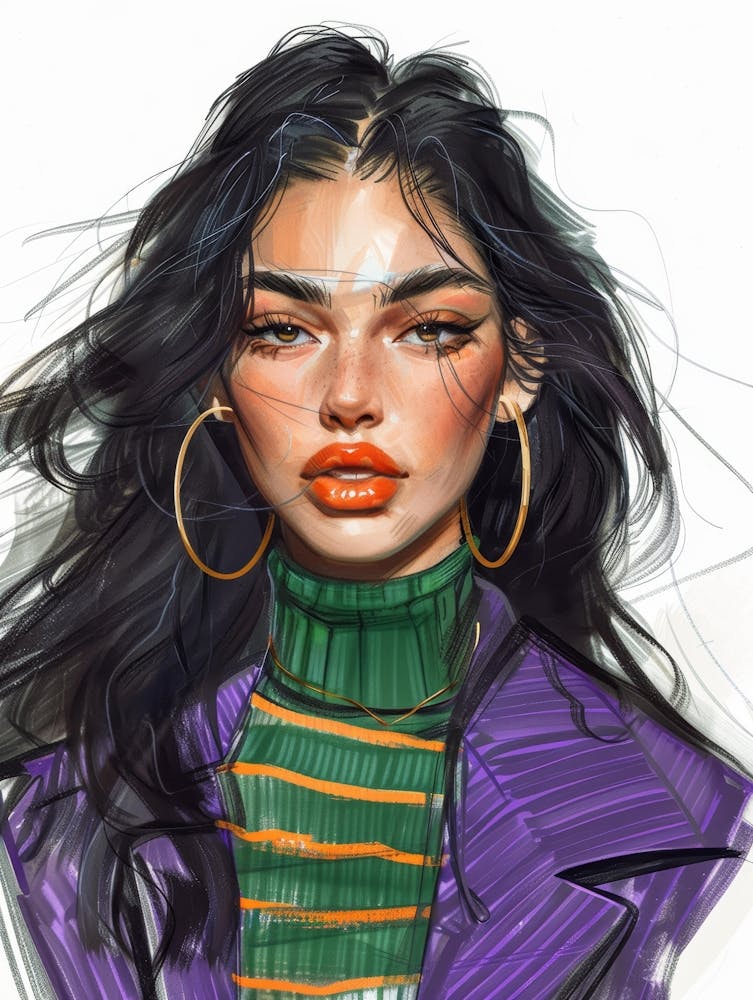 Illustration Of A Woman 21