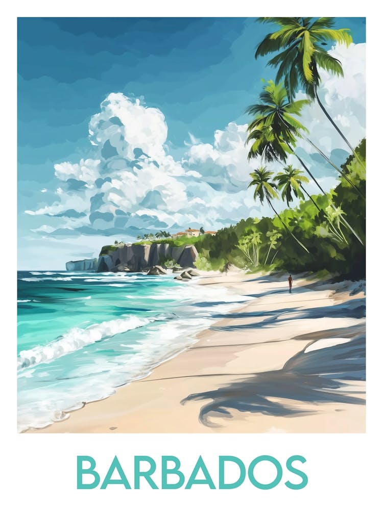 Affiche de voyage Barbados 2
