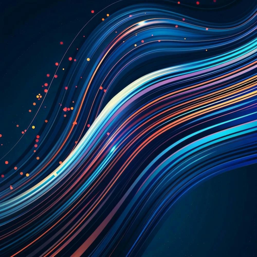 Abstract Wave Background