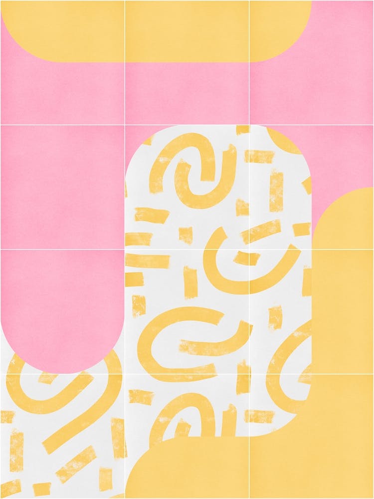 Sunny Doodle Tiles 02