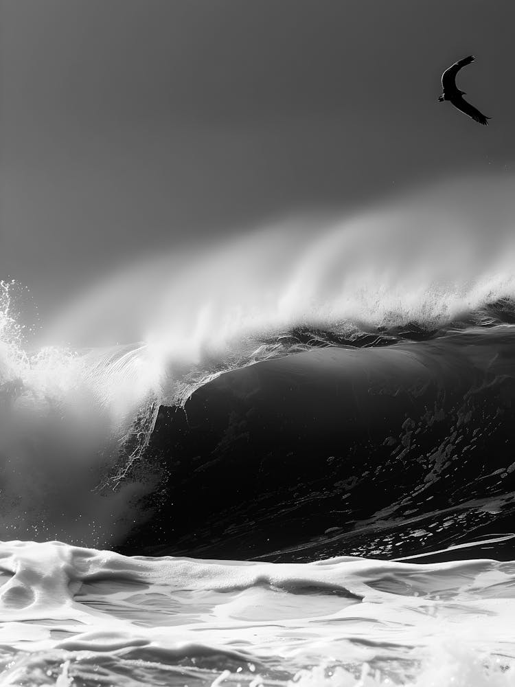 Black And White Wave 3