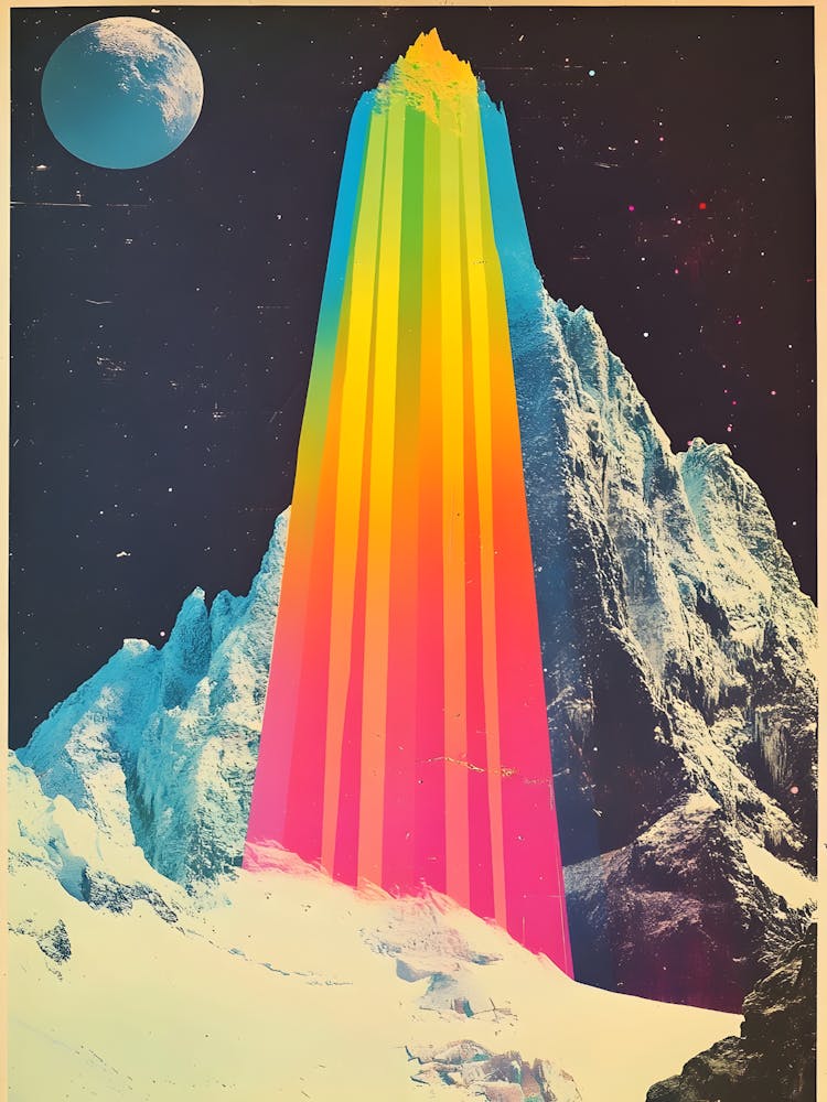 'The Rainbow Mountain'