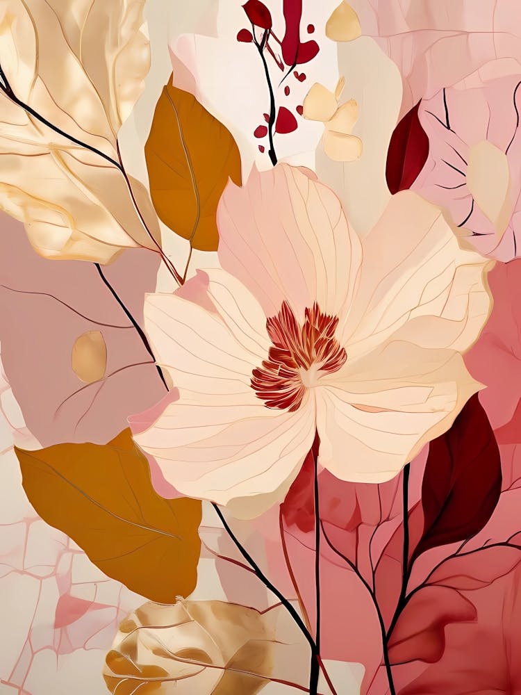 Abstract Floral Painting 13