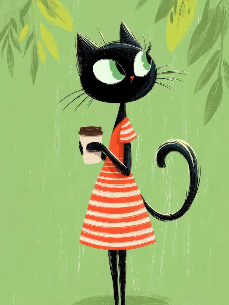 Cat In A Dress 4