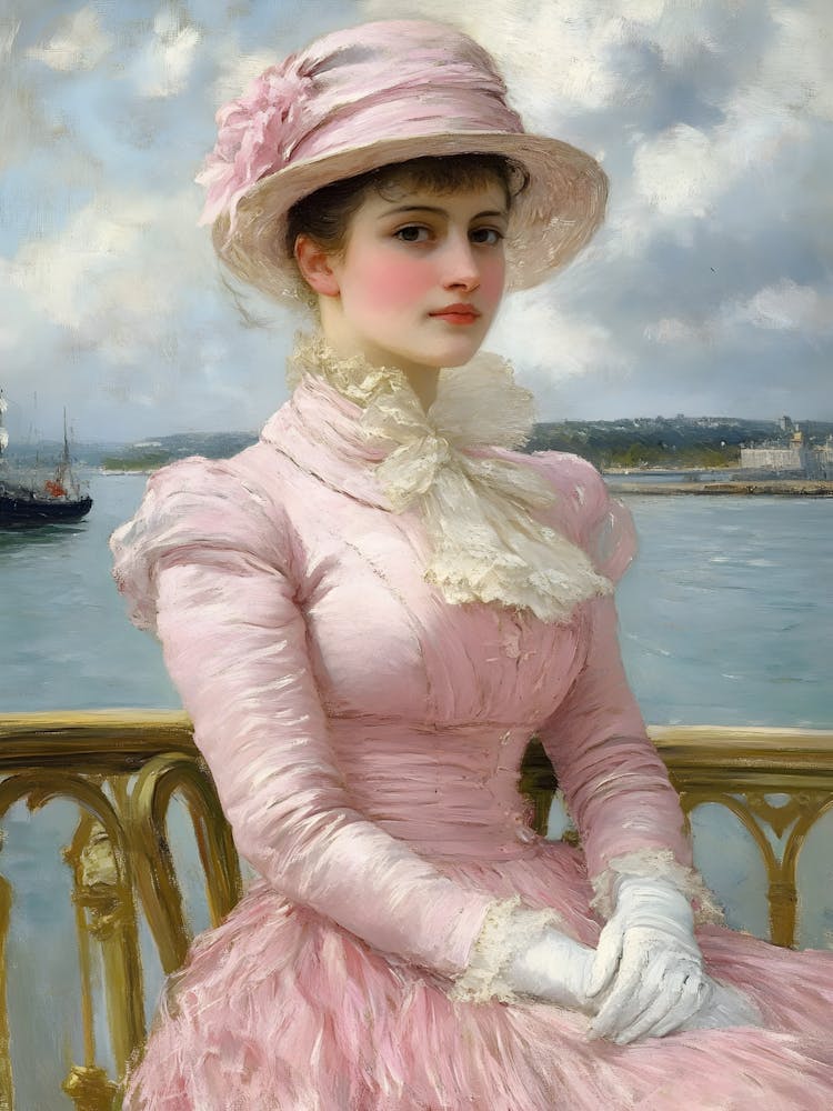 Lady In Pink 1