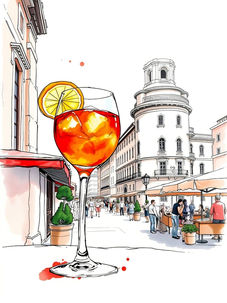 Aperitif In Rome