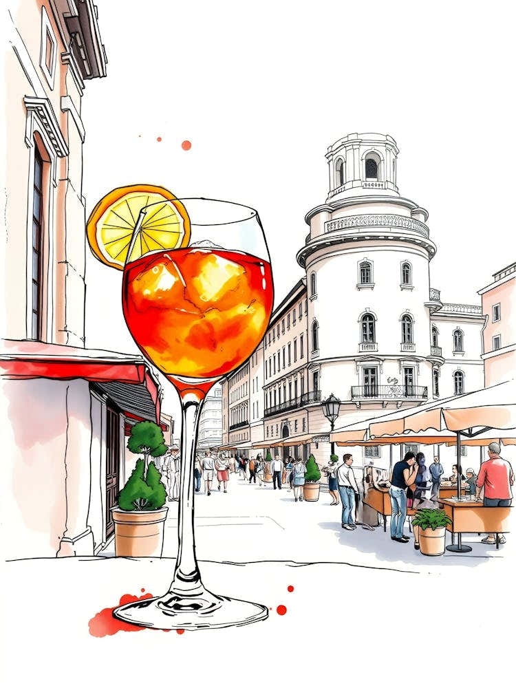 Aperitif In Rome