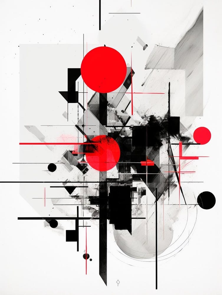 Geometric Abstraction Illustration 15