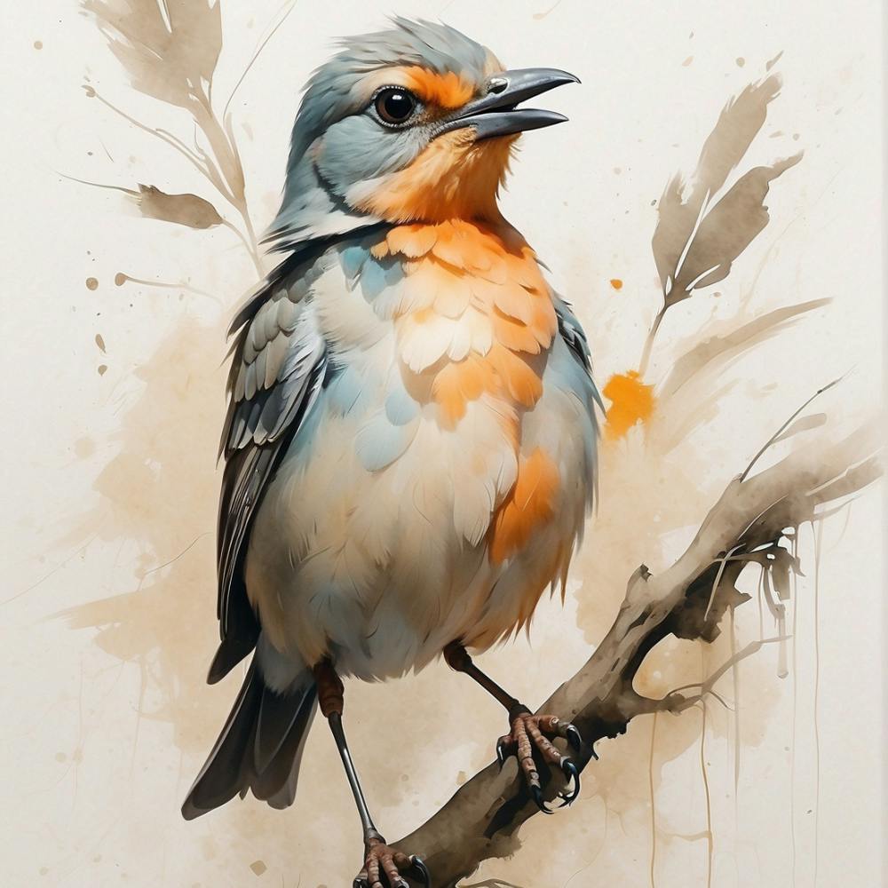 Bird On A Branch