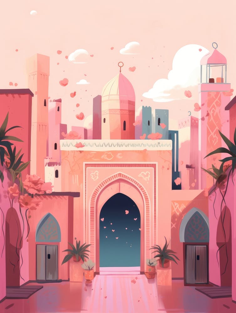 Pink Arabic City