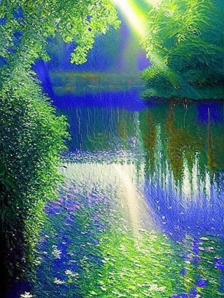 Claude Monet Foundation Gardens, 1, Frankreich Klassisches Gemälde
