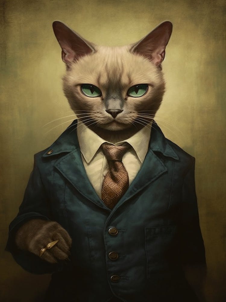 Gangster Cat Tonkinese 2