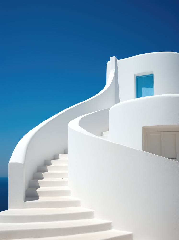 White Stairway To The Sea