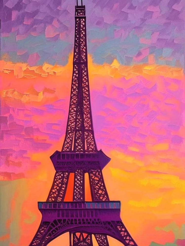 Eiffel Tower Sunset