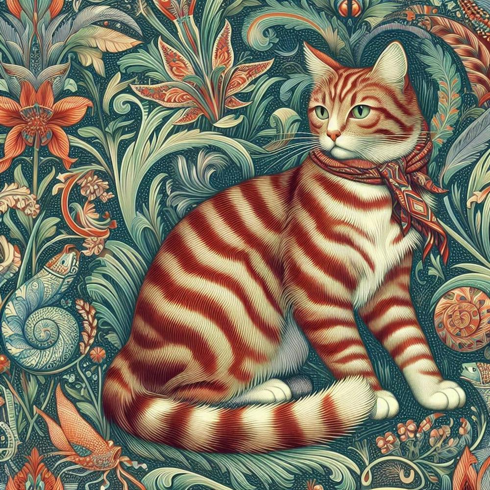 william morris cat collection 2