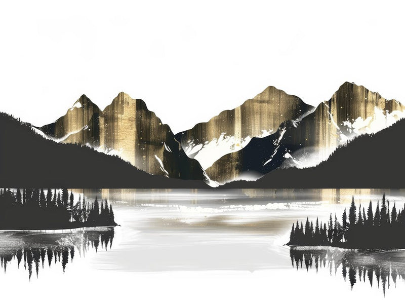 Gold And Black Mountains 13