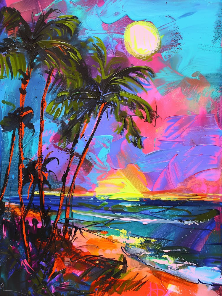 Sunset At The Beach 24