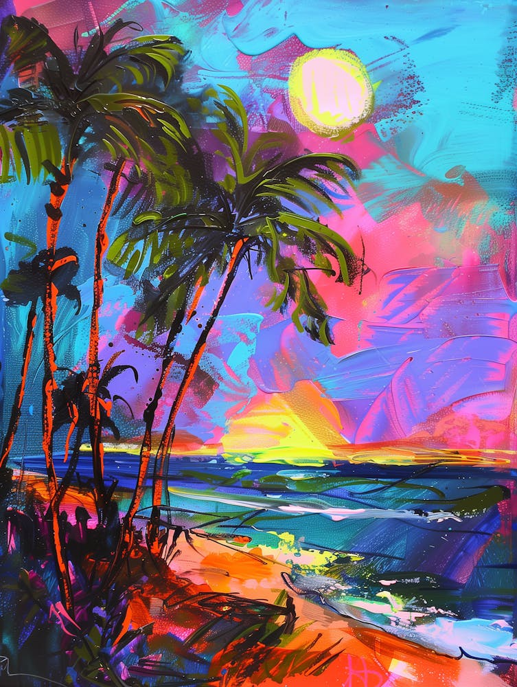 Sunset At The Beach 24