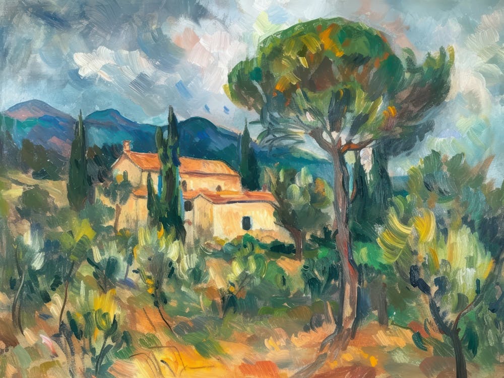 Contemporary Artwork Inspired By Paul Cezanne 3